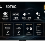 TCL 50T6C 50 Inch QLED Smart TV