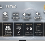 TCL 55T6C 55 Inch QLED Smart TV