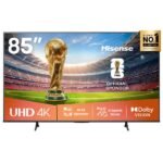 Hisense 85 Inch Smart 4K UHD Frameless TV (A6 Series)