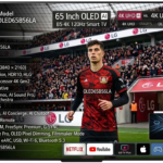 LG 65 Inch OLED AI B5 4K 120Hz Smart TV