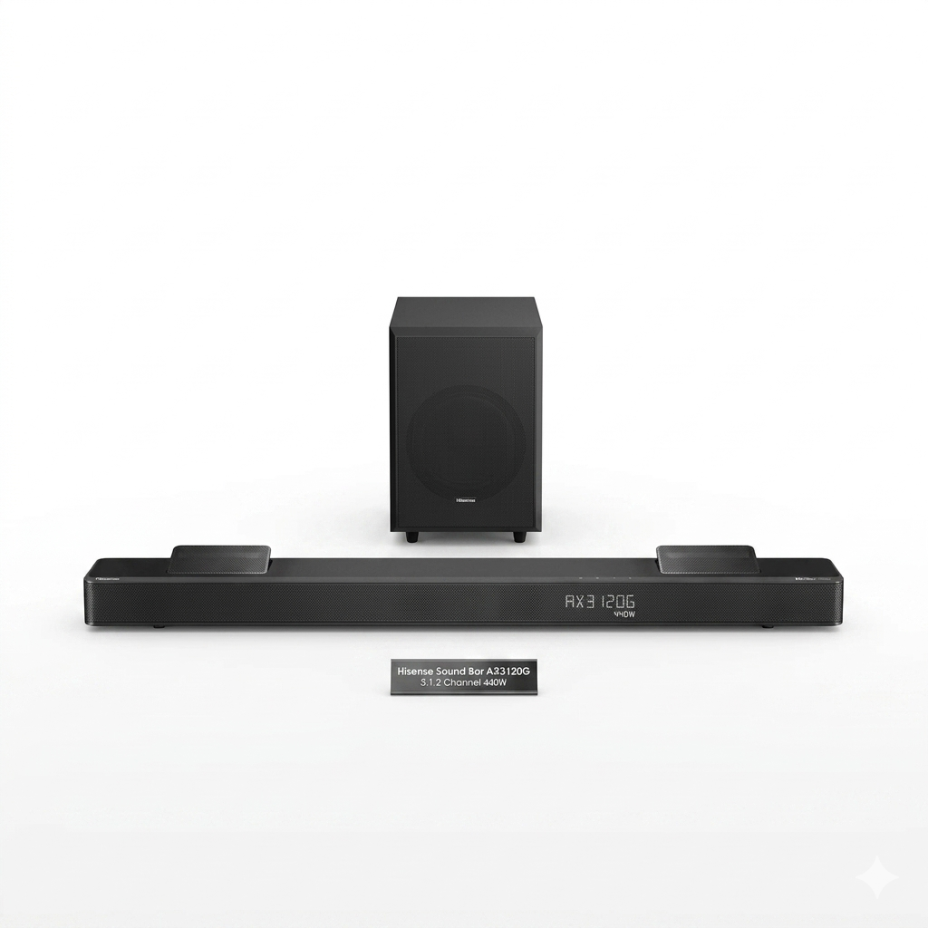 Gemini_Generated_Image_7k0e6f7k0e6f7k0e Hisense AX3120G 3.1.2 Channel Soundbar (440W) - Image 1