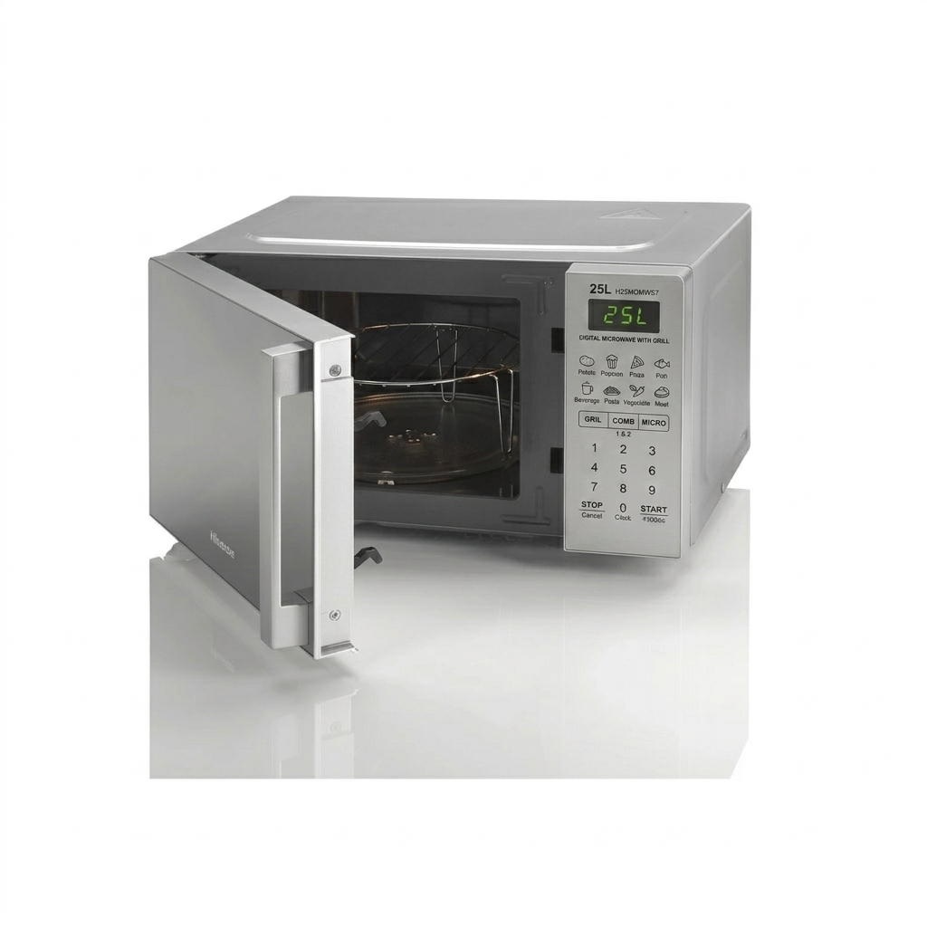 Gemini_Generated_Image_8jzdcx8jzdcx8jzd Hisense 25L Digital Microwave with Grill H25MOMWS7 - Image 1