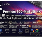 TCL 65C8L 65 Inch SQD-Mini LED 4K TV