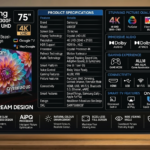Samsung 75 Inch U8000F 4K Crystal UHD Smart TV