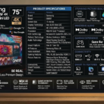 Samsung 75 Inch QN85F 4K Neo QLED Mini LED Vision AI TV