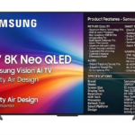Samsung 85 Inch QN900F 8K Neo QLED Mini LED Vision AI TV