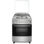 MIKA Standing Cooker 58×58cm Silver (MST58U31E3SLEM)