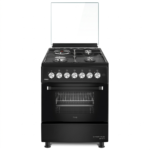 MIKA Standing Cooker 58×58cm Matt Black (MST58U31E3BLEM)