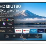 LG 86 Inch UHD AI UT80 4K Smart TV