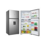 Hisense Fridge 496 Liters No Frost Silver Top Mount Freezer with Water Dispenser (REF510DR)