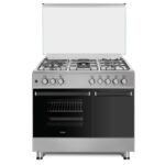 MIKA Standing Cooker 90×60cm Half Inox (MST9041WEG6HI)