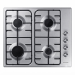 Samsung 4 Plate Gas Cooktop with Powerful Heat Stainless Steel (NA64B3100AS)
