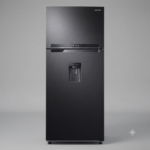 Samsung Fridge 620 Liters Black Inox Double Door Refrigerator with Water Dispenser (RT85K7111BS)