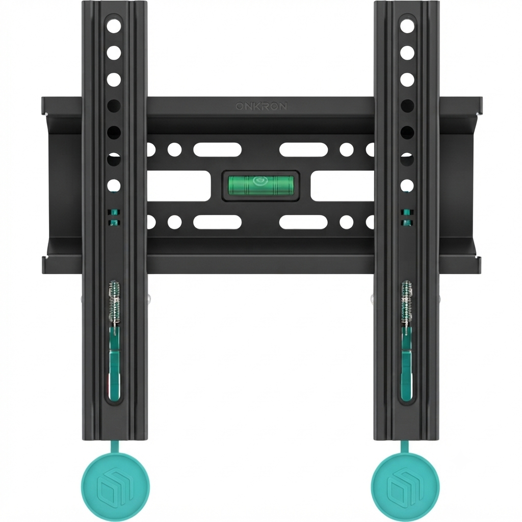 Gemini_Generated_Image_denl9jdenl9jdenl Fixed TV Wall Mount 17"–43" (40F) - Image 1