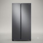 Samsung Bespoke AI Side-by-Side Refrigerator 655 Liters Silver (RS70F65Q3TUT)