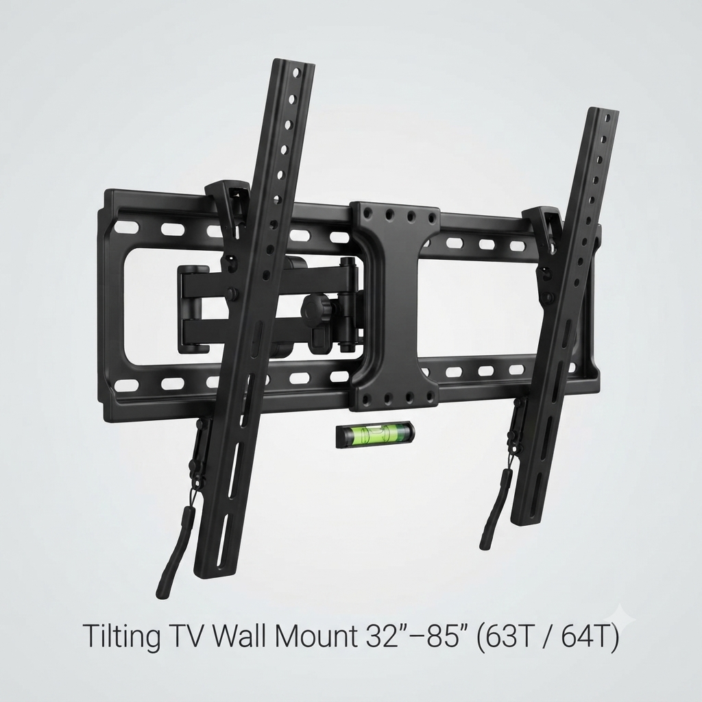 Gemini_Generated_Image_taqyndtaqyndtaqy Tilting TV Wall Mount 32"–85" (63T / 64T) - Image 1