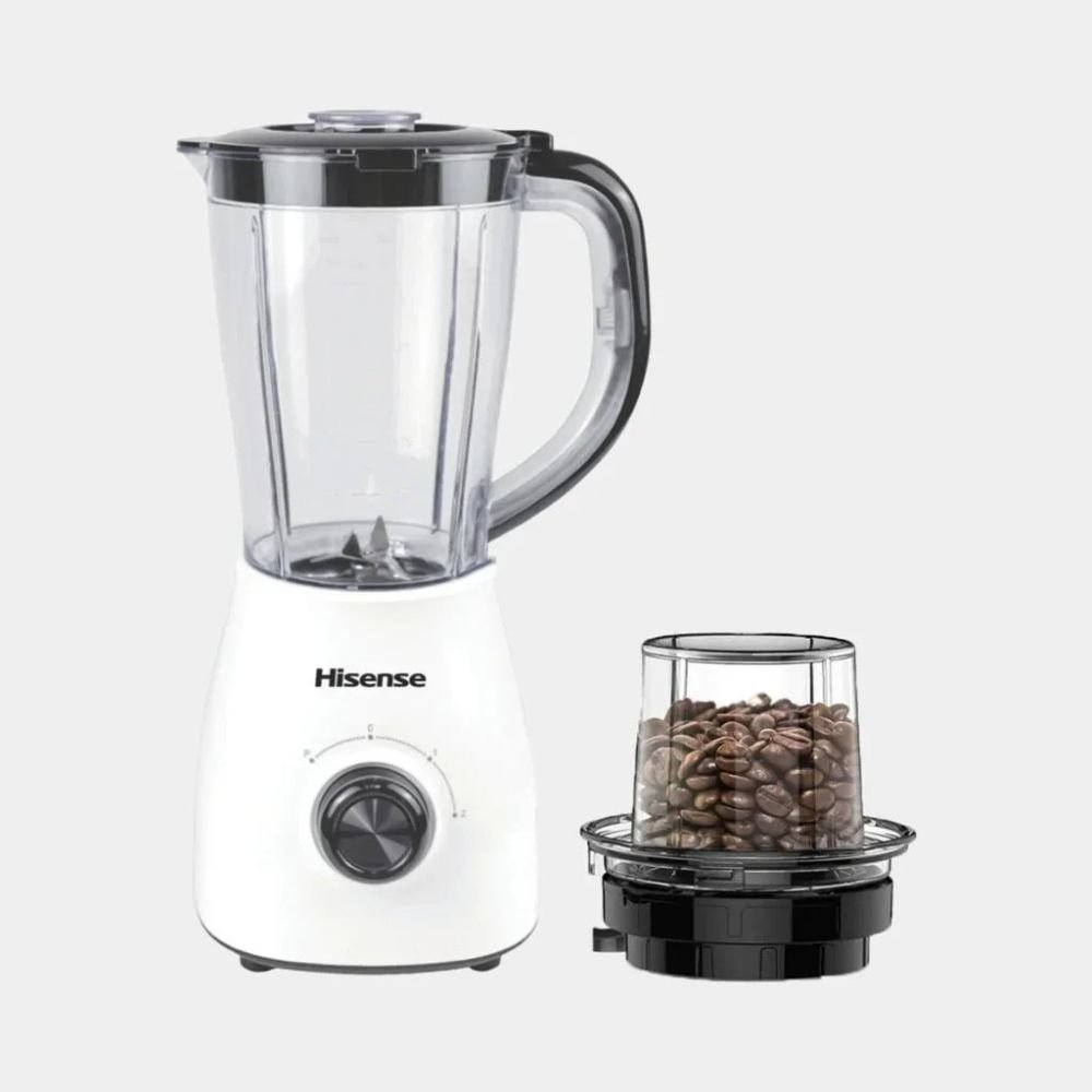 Hisense-Blender-1.5L-2-In-1-H15TBWES1A Hisense Blender and Grinder 1.5 Liters 2-in-1 500W - Image 1