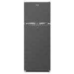 MIKA Fridge 2 Door Top Mount Freezer Defrost 138 Liters Dark Silver (MRDC138L)