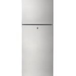 MIKA Fridge 2 Door Top Mount Freezer No Frost 255 Liters Inox Line Brush (MRNF255XLB)